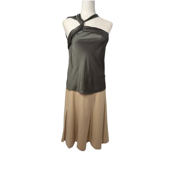 Ralph Lauren Collection Purple Label Skirt Ivory Cashmere Wool A-line Runway 6 S - Picture 11 of 11